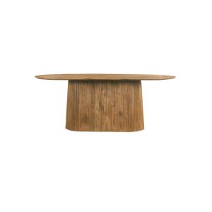 Sienne-mesa de comedor ovalada 8 personas 200 cm de madera