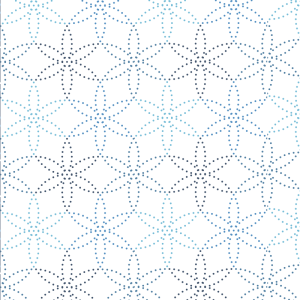Papel pintado floral blanco 60cm por 300cm