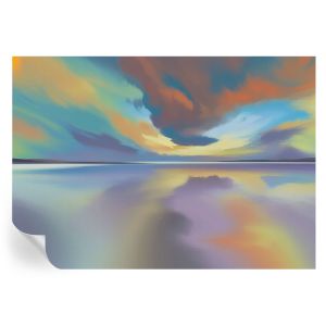 Papel pintado autoadhesivo atardecer arcoíris 208x146 tulup