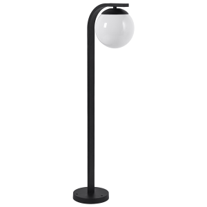 Lámpara de bolardo para exterior kulsi negro