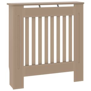 vidaXL cubierta para radiador madera de ingeniería 78 cm