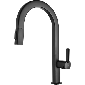 Grifo de cocina canadá extraíble negro mate [ imex® ]