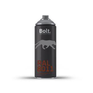 Spray bolt premium acrilico brillante ral 400 ml (ral 8011 pardo nuez)
