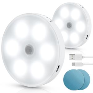Aigostar 6500k luz nocturna LED magnética con usb recargable