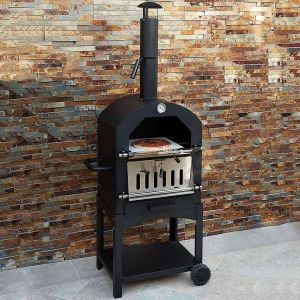 Horno multifunción para pizza con pala