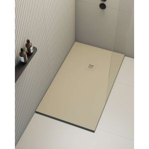 Plato de ducha poaLGi - 70x110 cm - albero - extraplano, antideslizante