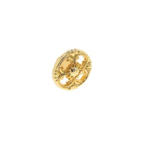 Pomo para muebles 797 en zamac diám 36mm bañados en oro lote de 25