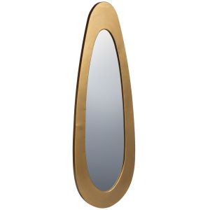Espejo de pared de metal 97.5x35x02h cm