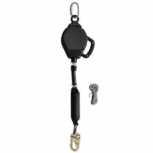 Anticaidas retractil cable long 10m horizontal-vertical