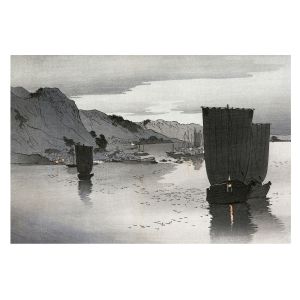 Papel pintado tejido no tejido 250x250 bahía vespertina tulup