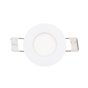 Placa LED pro 6w 3000k circular corte ø75mm chip lumiLEDs no flicker blanco