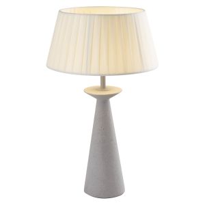Lámpara de mesa interior koni cement h35cm h35cm koni