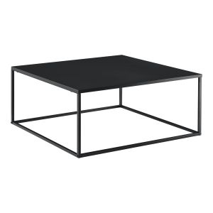 Mesa de centro cuadrada de metal para salón 85