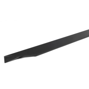 Tirador aluminio cutt acabado negro mate acabado negro mate medida tirador