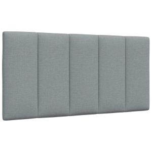 Cabecero de cama acolchado tela gris claro 100 cm eso8968