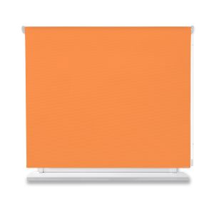 Estor enrollable opaco naranja 100x200cm.