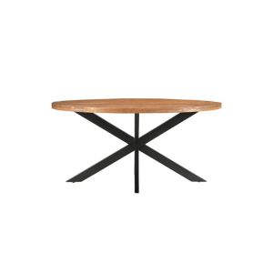 Bari-mesa de comedor ovalada 6 personas 160 cm de madera