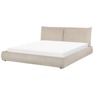 Cama pana vinay 180 x 200 cm gris pardo