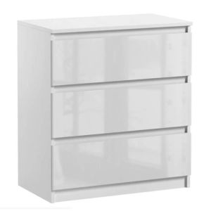 Cómoda demii - 3 cajones - roble sonoma - 70 cm