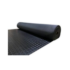 Jardin202 - suelo de caucho antideslizante diamante - rollo: 1,20x15 m.