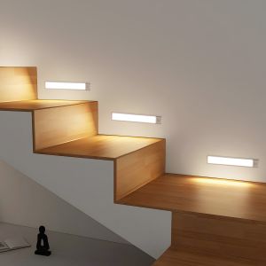 Nettlife aplique pared plateado 30x4