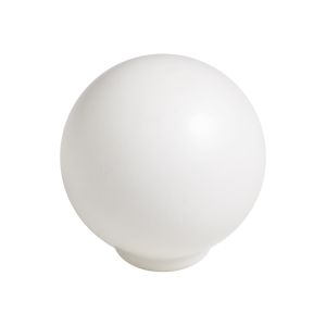 Tirador bola abs 29mm blanco mate, lote de 50