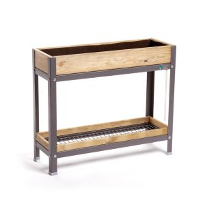 Mi huerto urban | huerto urbano,cultivo de jardin | Gris 90x30x78 cm
