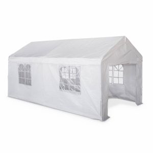 Carpa de recepción 3x6m blanco 590x296x277 cm