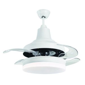 Cristalrecord ventilador plafón LED bell motor