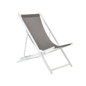 Hamaca plegable locri ii metal gris