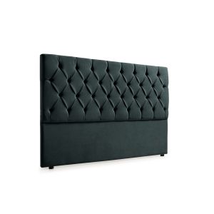 Cabecero tapizado capri acualine 220x120x12 cm - moonia