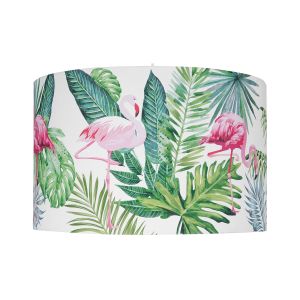 Lámpara colgante flamingo multicolor