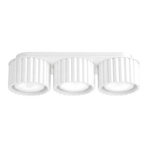 Plafones aura 3 blanco aluminio 32.5x8x10cm