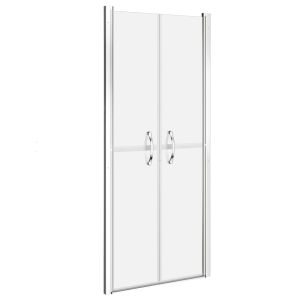 vidaXL puerta de ducha esg esmerilado 81x190 cm