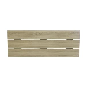 Dupi cabecero cama de madera aitana 160x59 cm para cama 150 cm (taupe)