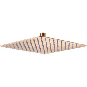 Rociador extraplano cuadrado 30×30 cm acero inox niquel óxido