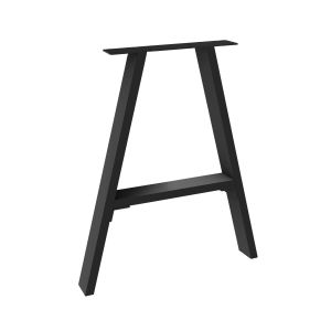 Pata de mesa rei 7-919d.6071.18p | 580x75x710 mm | negro poro