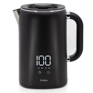 I-black hervidor agua eléctrico 1,7lregulador briebe kt1175blk negro 1500w