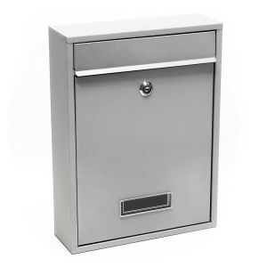 Buzón de pared de diseño acero galvanizado 21,5 x