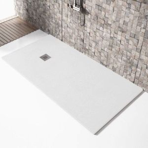 Plato de ducha resina madison blanco  90x180cm