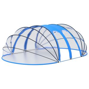 vidaXL cubierta capota de piscina 620x410x210 cm