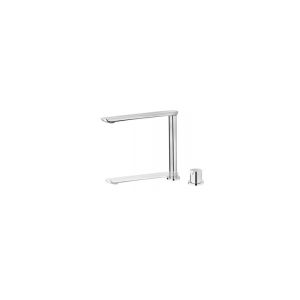 Grifo teka fo 985 cromo bajo ventana 2 orificios caño retráctil