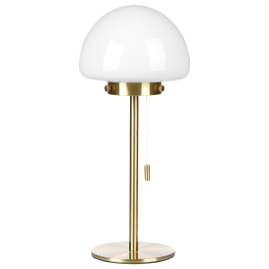 Lámpara de mesa moruga metal dorado