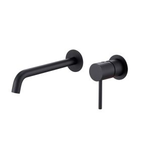 Grifo de lavabo empotrado monza negro mate [ imex® ]