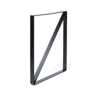 Pata de mesa rei 920 | 580x50x712 mm | poro negro