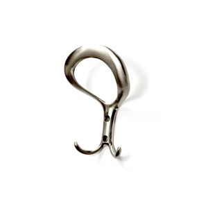 Colgador de pared rei c1044 | 42x132x47 mm | níquel satinado