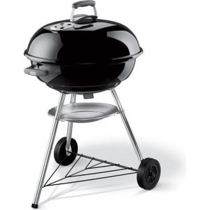 Barbacoa weber compact kettle 57 cm negro