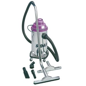 Aspirador de cubo de inox 1200w jet30 sidamo