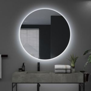 LEDimex - espejo redondo ø80cm LED retroiluminado serie oporto