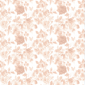 Papel pintado florales rosas 60cm por 250cm
